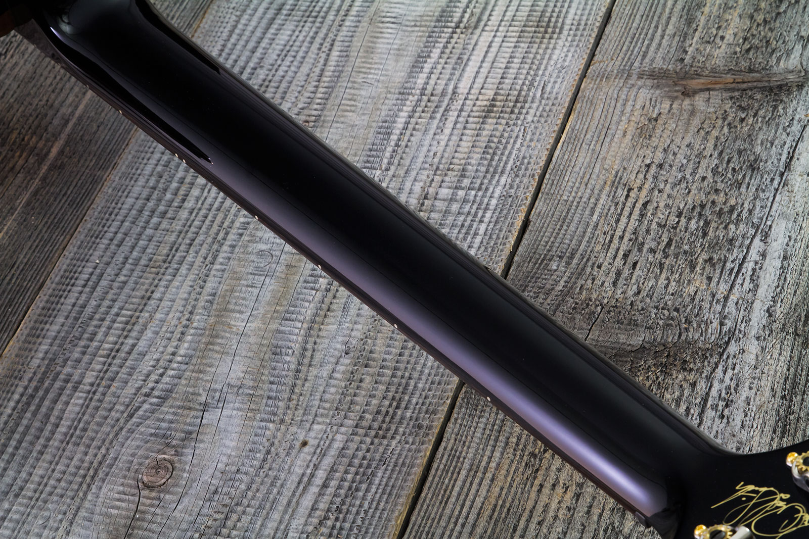 Prs Custom 24 10 Top Hand-signed Usa 2h Trem Rw #0383878 - Purple Mist - Guitare Électrique Double Cut - Variation 9