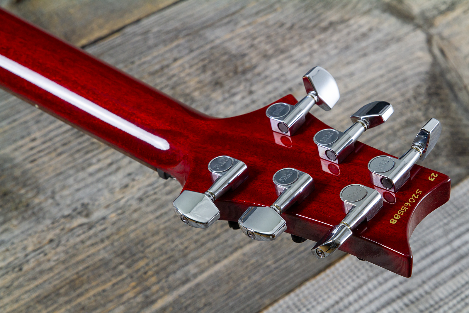 Prs Custom 24 10th Ann. S2 Ltd Usa 2h 85/15 Ht Rw - Bonni Pink Cherry Burst - Guitare Électrique Double Cut - Variation 10