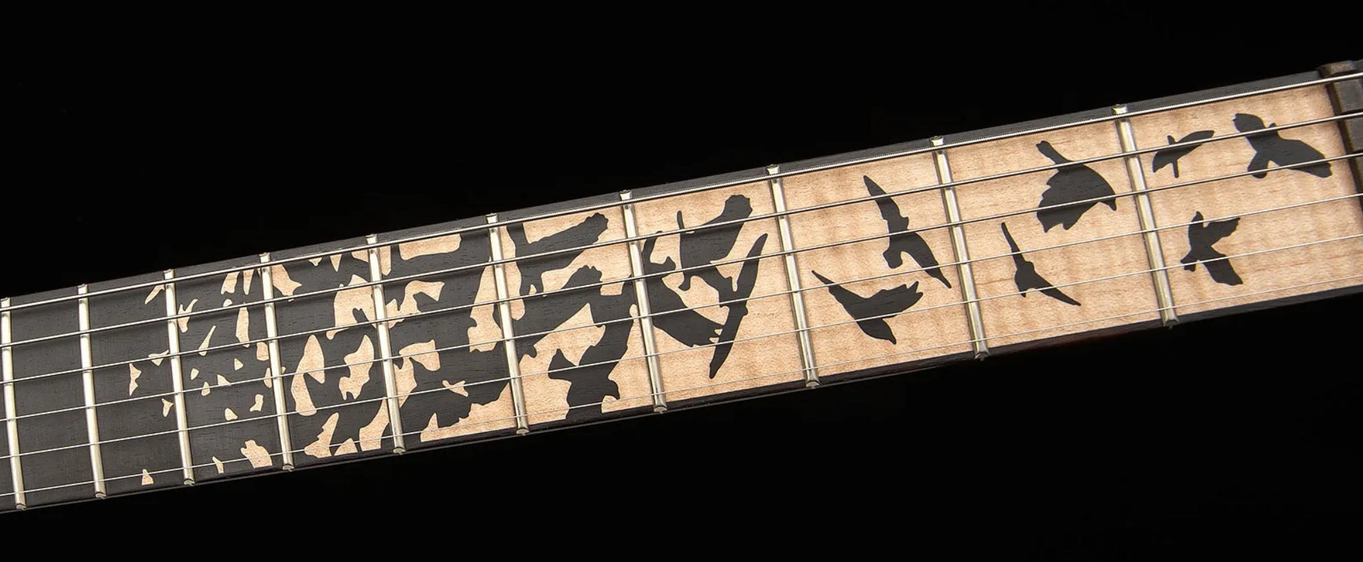 Prs Custom 24 Birds Of A Feather Usa Ltd 2h Trem Eb/mn - Honey Gold - Guitare Électrique Double Cut - Variation 1