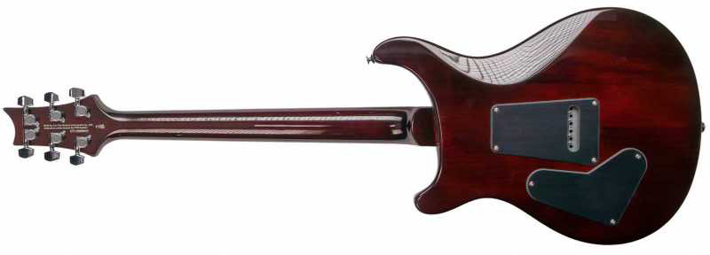 Prs Custom 24 Ltd Se 2h Trem Eb - Orange Tiger Smokeburst - Guitare Électrique Double Cut - Variation 1