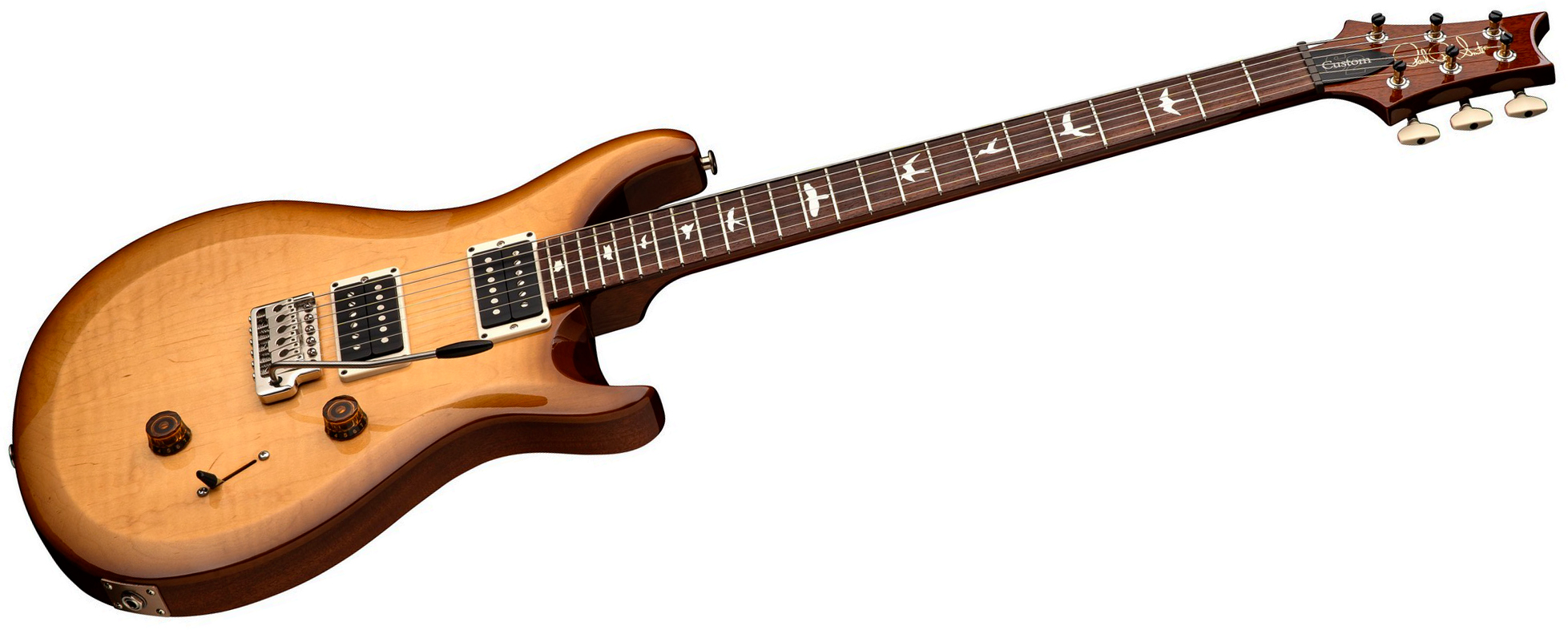 Prs Custom 24 S2 Usa 2h Trem Rw - Vintage Natural - Guitare Électrique Double Cut - Variation 2