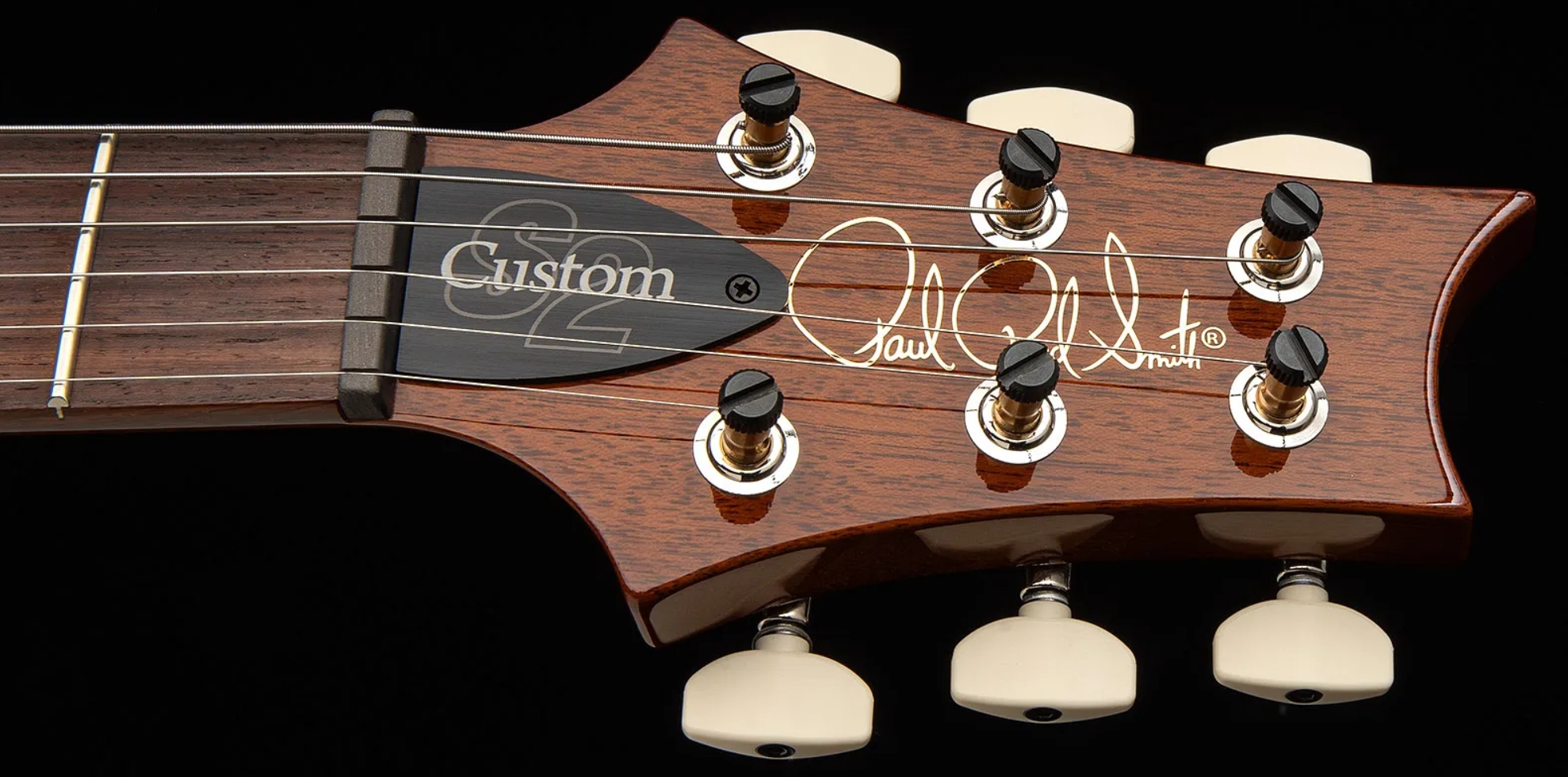 Prs Custom 24 S2 Usa 2h Trem Rw - Vintage Natural - Guitare Électrique Double Cut - Variation 6