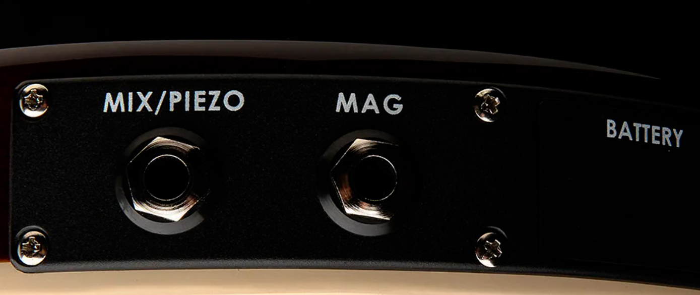 Prs Custom 24 Semi Hollow Piezo Se (wing Tuners) 2h Ht Rw - Charcoal Burst - Guitare Électrique 1/2 Caisse - Variation 3