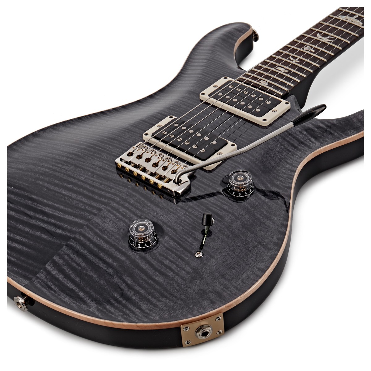 Prs Custom 24 Usa 2h Dmo Trem Rw - Gray Black - Guitare Électrique Double Cut - Variation 3