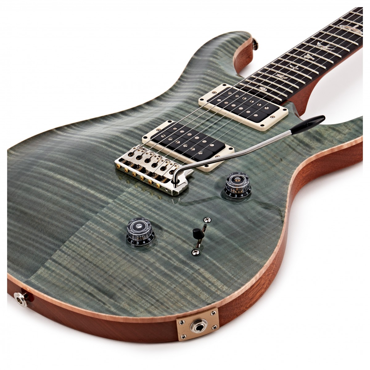 Prs Custom 24 Usa Hh Trem Rw - Trampas Green - Guitare Électrique Double Cut - Variation 3