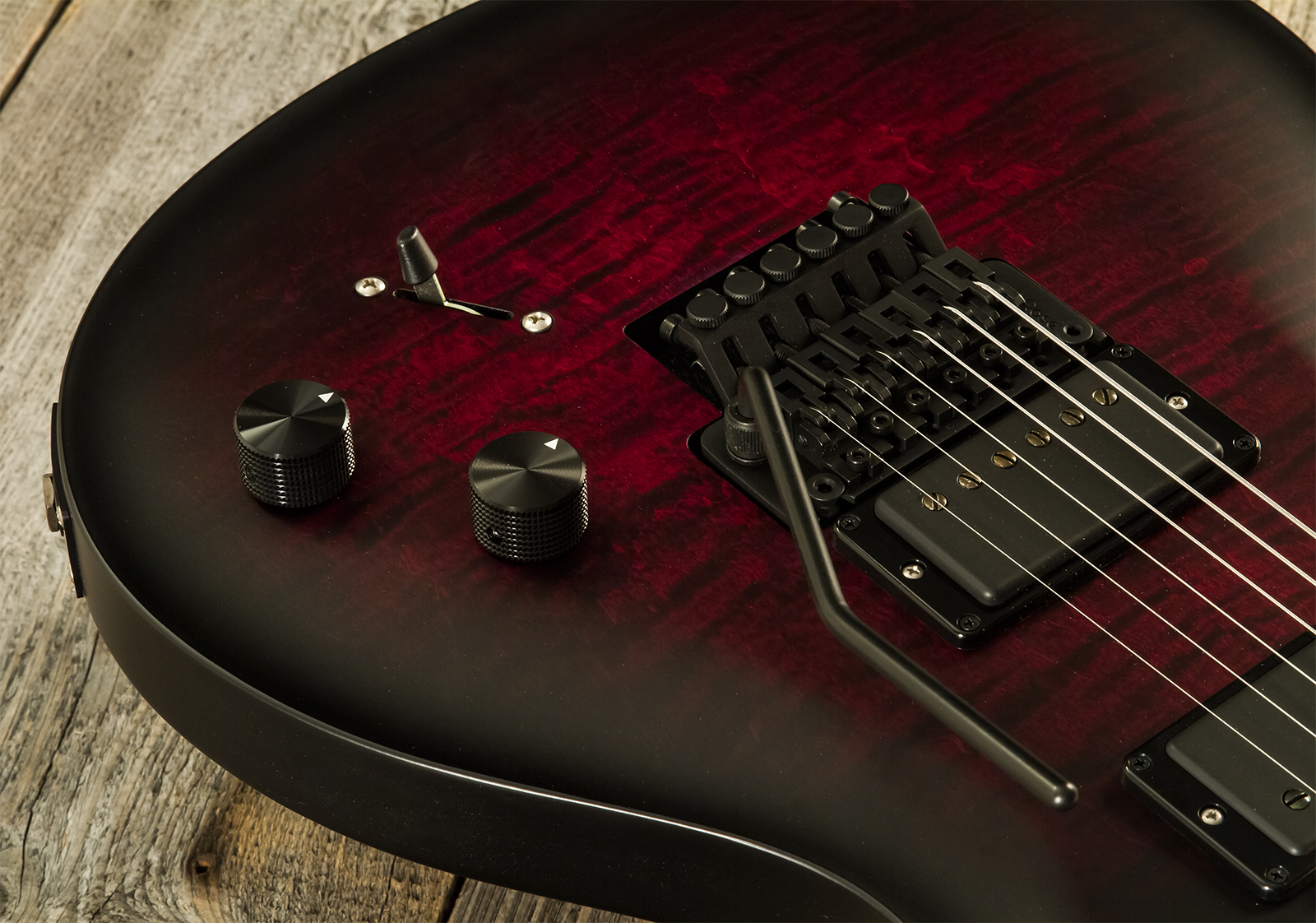 Prs Dustie Waring Dw Ce 24 Floyd Bolt-on Usa Signature 2h Fr Mn - Waring Smokeburst - Guitare Électrique Double Cut - Variation 3