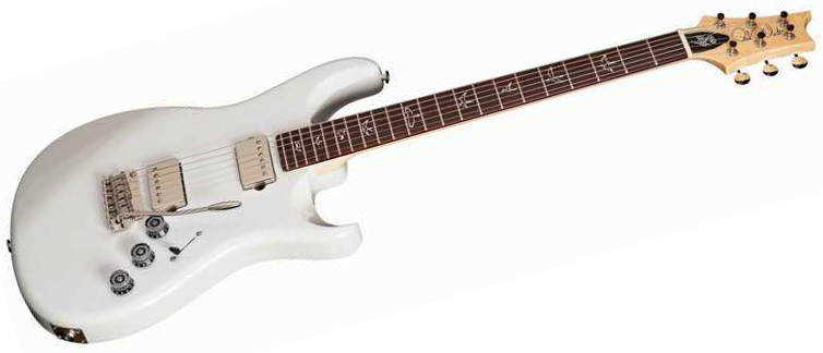Prs Fiore Hh Bolt-on Usa 2h Trem Rw - Pearl White - Guitare Électrique Double Cut - Variation 2