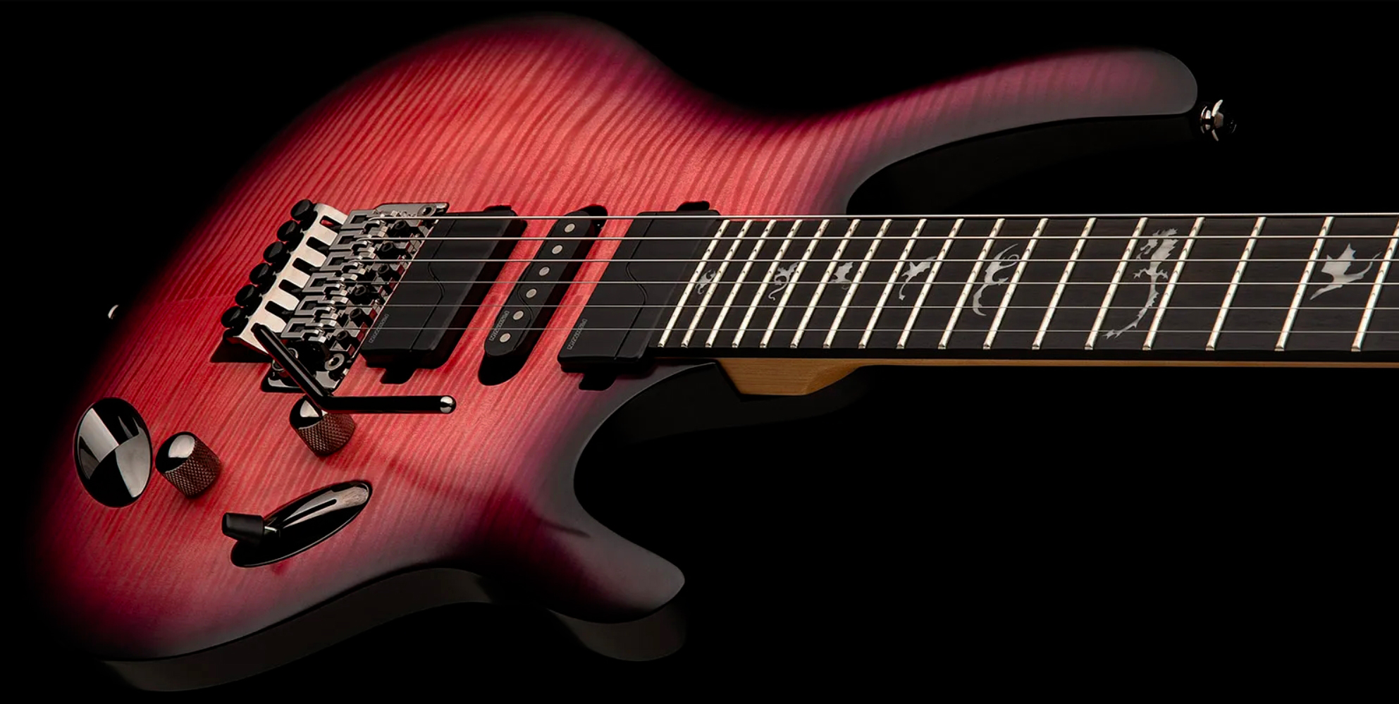 Prs Herman Li Chleo Se Signature Hsh Fishman Fluence Fr Eb - Orchid Dusk - Guitare Électrique Signature - Variation 1