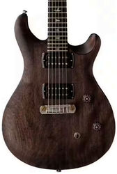 Guitare électrique double cut Prs SE CE 24 Standard Stoptail Satin - charcoal burst