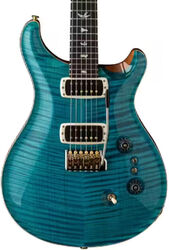 Guitare électrique double cut Prs USA Custom 24-08 10 Top (TCI Pickups) - Carroll blue