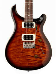 Guitare électrique double cut Prs SE Custom 24 - Black Gold Burst