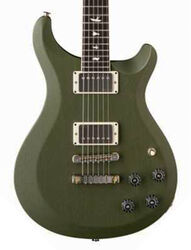 Guitare électrique double cut Prs USA S2 McCarty 594 Thinline (58/15 LT Pickups) - Matcha green satin