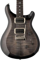 Guitare électrique double cut Prs USA 10th Anniversary S2 Custom 24 - Faded grey black burst