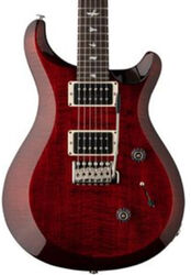 Guitare électrique double cut Prs USA 10th Anniversary S2 Custom 24 - Fire red burst