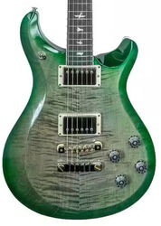 Guitare électrique double cut Prs USA S2 McCarty 594 Ltd - Faded grey black green burst