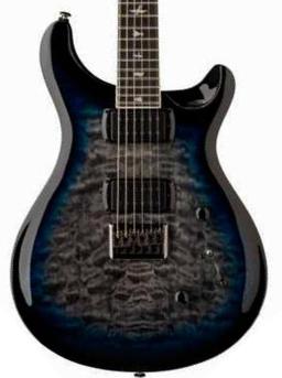 Guitare électrique métal Prs SE Mark Holcomb - Holcomb Blue Burst