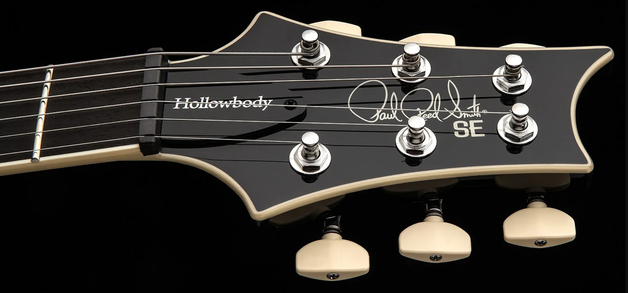 Prs Hollowbody Standard Se 2h Ht Eb - Dog Hair Smokeburst - Guitare Électrique 1/2 Caisse - Variation 5