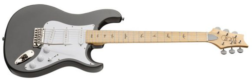 Prs John Mayer Se Silver Sky Maple Signature 3s Trem Mn - Overland Gray - Guitare Électrique Signature - Variation 1