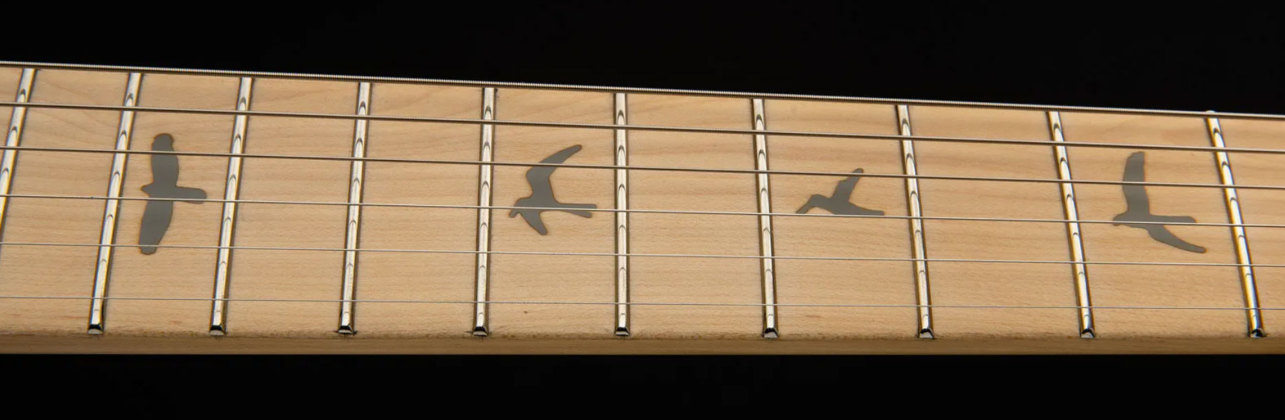 Prs John Mayer Se Silver Sky Maple Signature 3s Trem Mn - Overland Gray - Guitare Électrique Signature - Variation 4