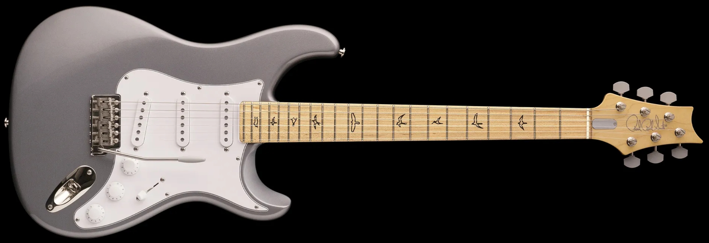 Prs John Mayer Silver Sky Usa Signature 3s Trem Mn - Tungsten - Guitare Électrique Forme Str - Variation 2