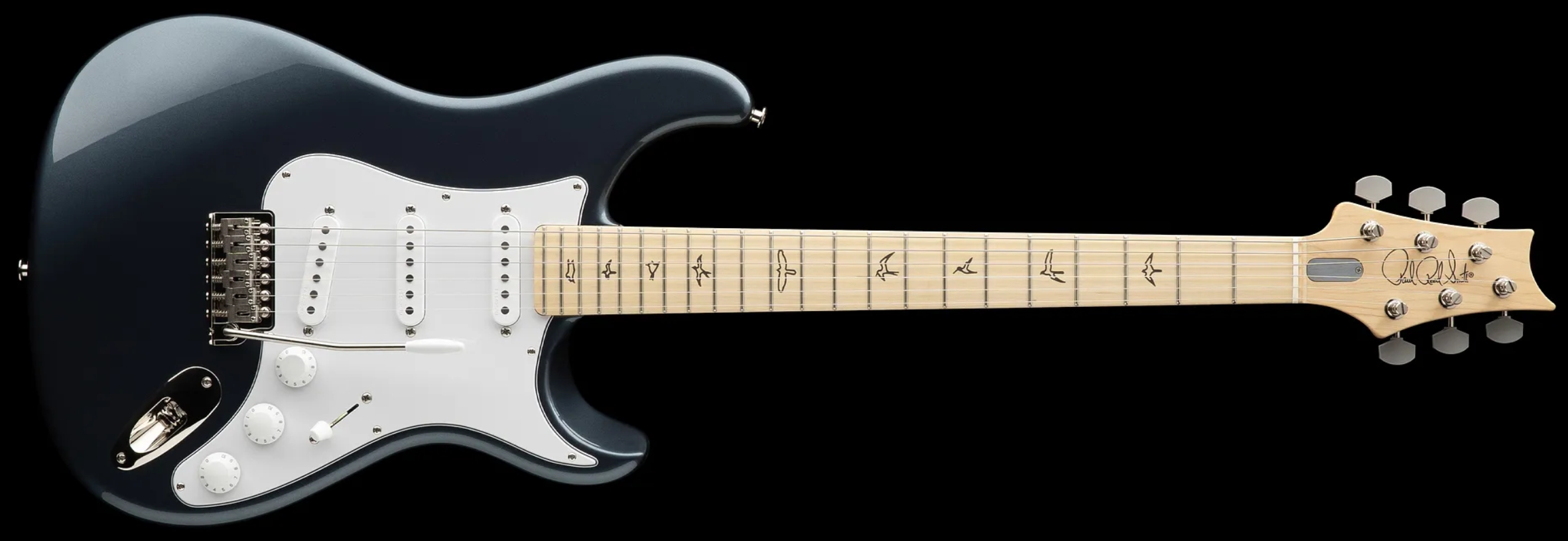 Prs John Mayer Silver Sky Usa Signature 3s Trem Mn - Venetian Blue - Guitare Électrique Forme Str - Variation 3