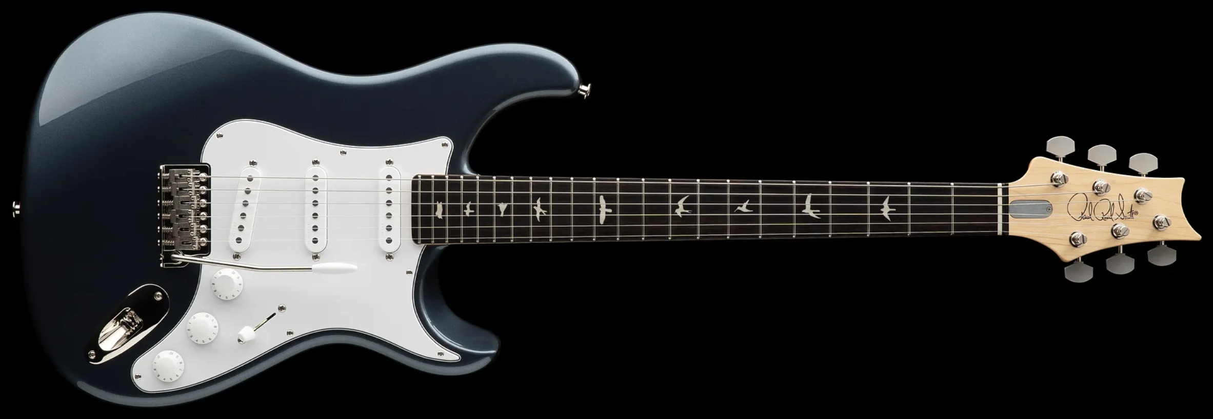 Prs John Mayer Silver Sky Usa Signature 3s Trem Rw - Venetian Blue - Guitare Électrique Forme Str - Variation 3