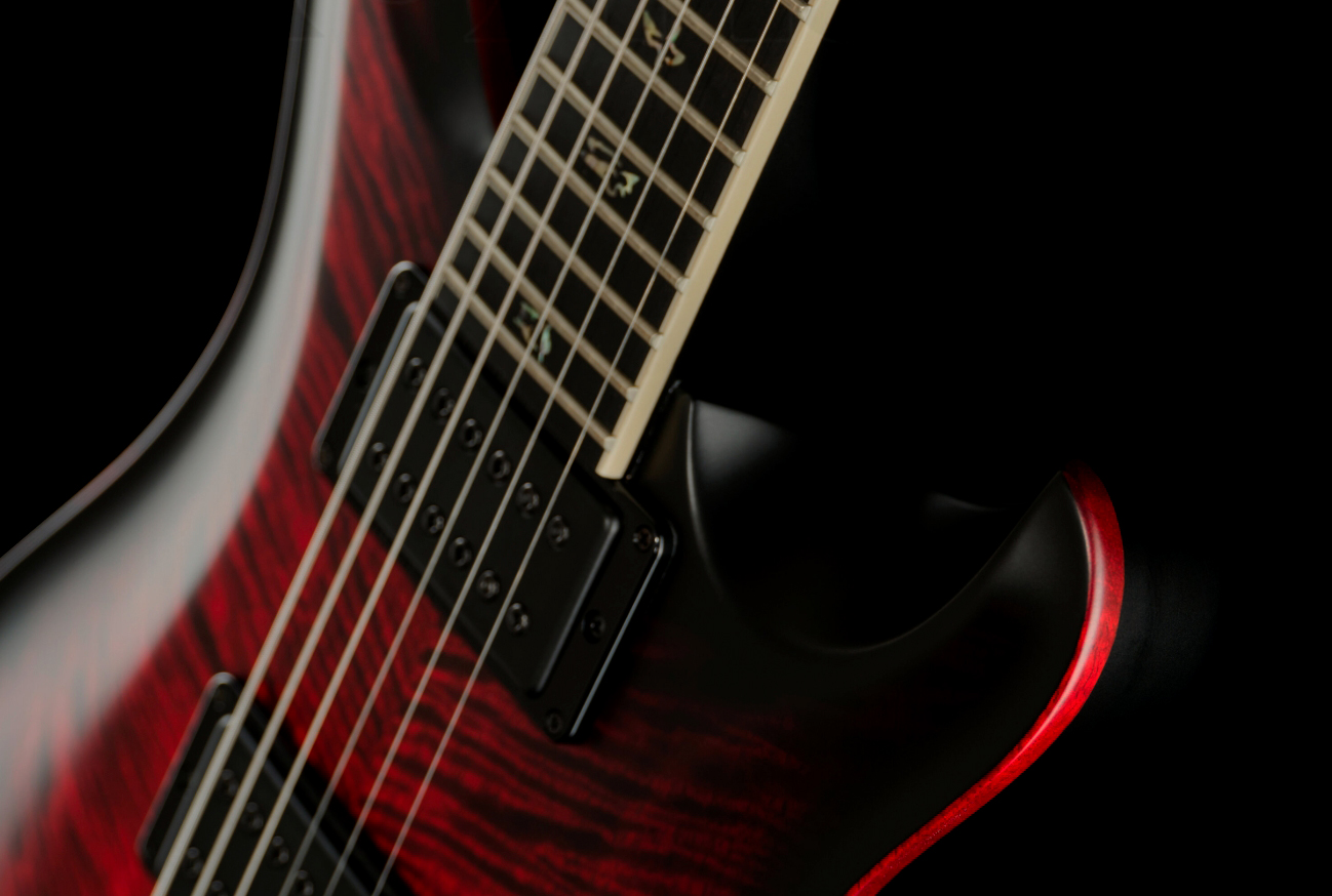 Prs Mark Holcomb Usa Signature 2h Seymour Duncan Ht Eb - Fire Smokeburst - Guitare Électrique Double Cut - Variation 3