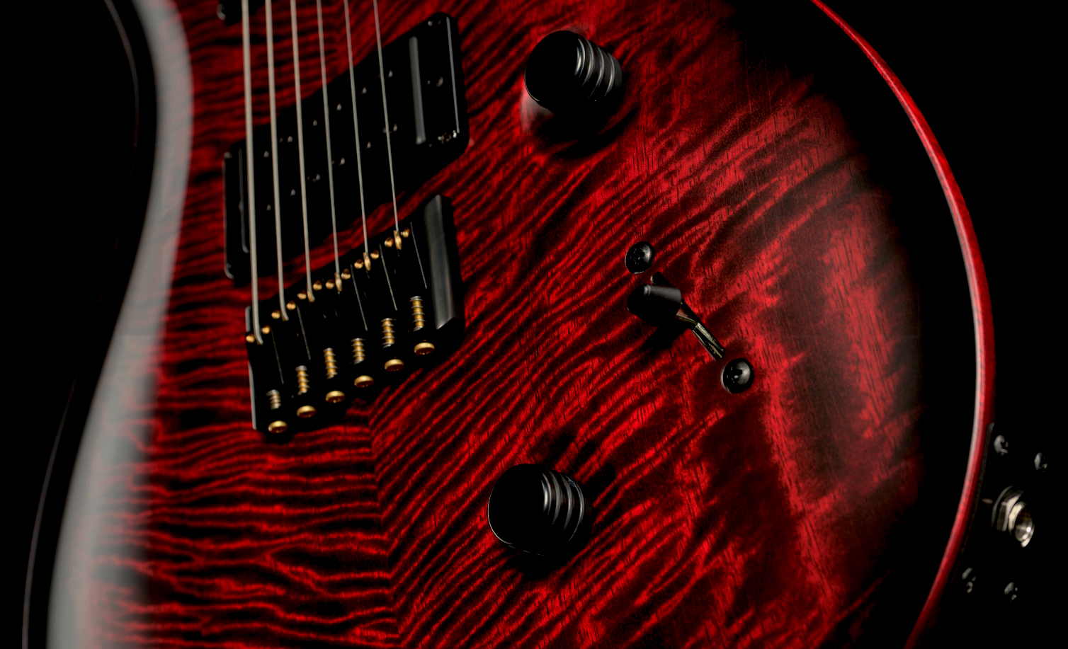 Prs Mark Holcomb Usa Signature 2h Seymour Duncan Ht Eb - Fire Smokeburst - Guitare Électrique Double Cut - Variation 4