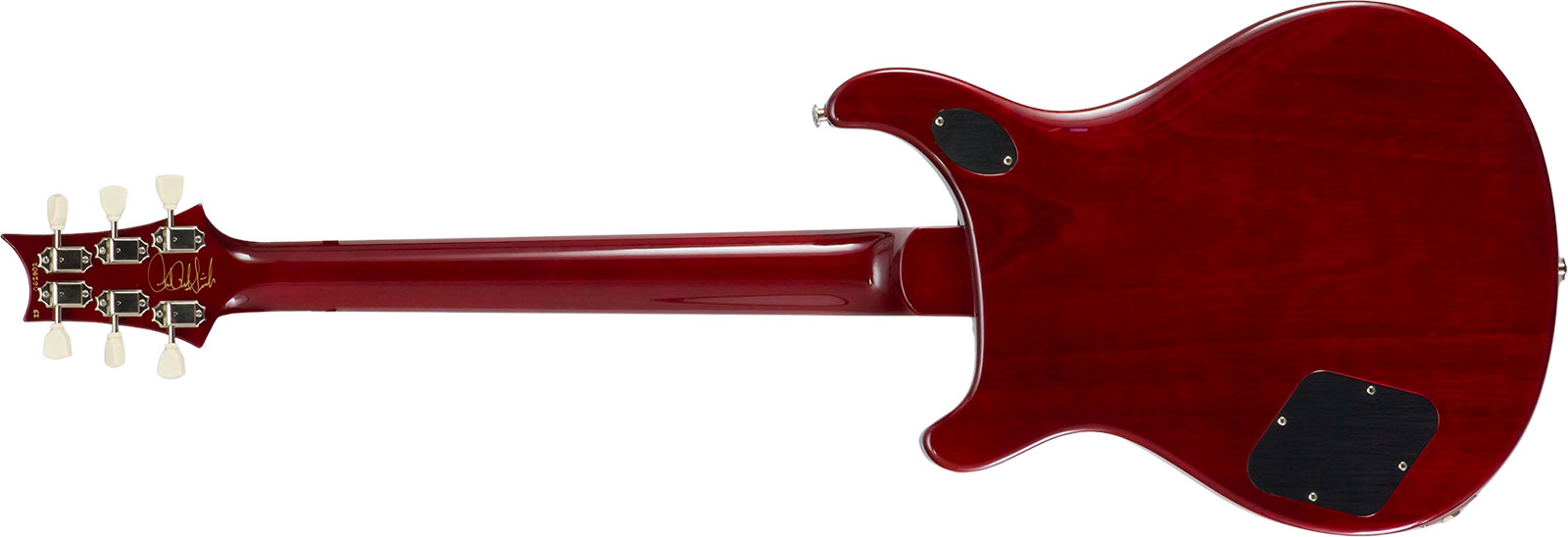 Prs Mccarty 594 Hand-signed Usa 2h Ht Rw #0362902 - Fire Red Burst - Guitare Électrique Double Cut - Variation 1