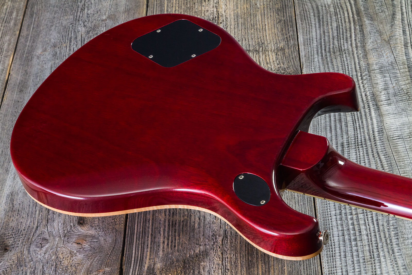 Prs Mccarty 594 Hand-signed Usa 2h Ht Rw #0362902 - Fire Red Burst - Guitare Électrique Double Cut - Variation 8