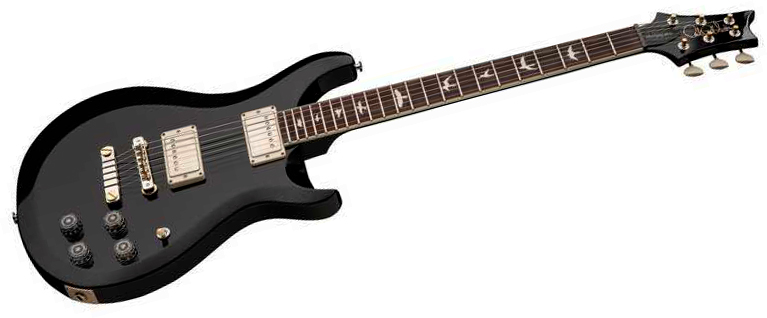 Prs Mccarty 594 Thinline S2 Usa 2h 58/15lt Ht Rw - Black - Guitare Électrique Double Cut - Variation 1