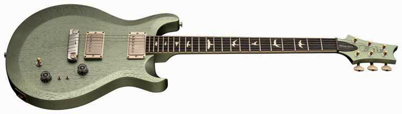 Prs Mira 594 Satin S2 Usa 2h Ht Rw - Mavis Mint Metallic - Guitare Électrique Double Cut - Variation 2