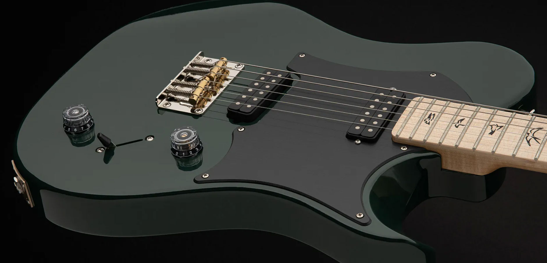 Prs Myles Kennedy Bolt-on Usa Signature 2mh Ht Mn - Hunter Green - Guitare Électrique Signature - Variation 3
