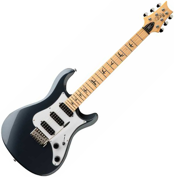 Prs Nf3 Se 3h Mini-humb. Trem Mn - Gun Metal Grey - Guitare Électrique Double Cut - Variation 2