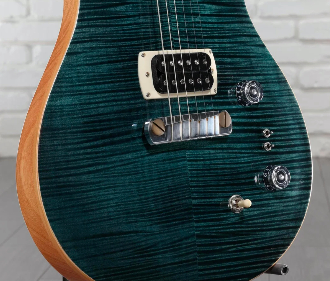 Prs Paul's Guitar Se (wing Tuners) 2h Ht Rw - Slate Blue - Guitare Électrique Double Cut - Variation 4