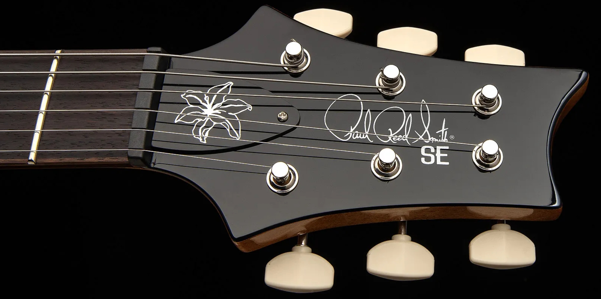 Prs Rock Lady Custom 24-08 Se Ltd 2h Ht Rw - Pearl Pink - Guitare Électrique Double Cut - Variation 4