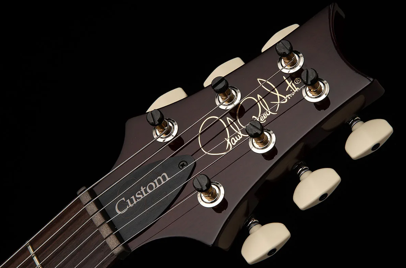 Prs S2 Custom 24-08 Usa 2h Tci Trem Rw - Fire Red Burst - Guitare Électrique Double Cut - Variation 3