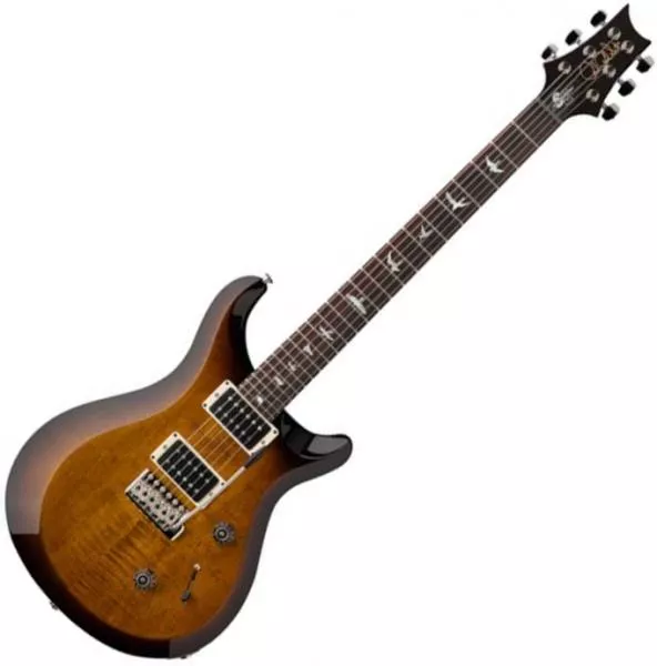 Guitare électrique solid body Prs USA 10th Anniversary S2 Custom 24 - Black Amber