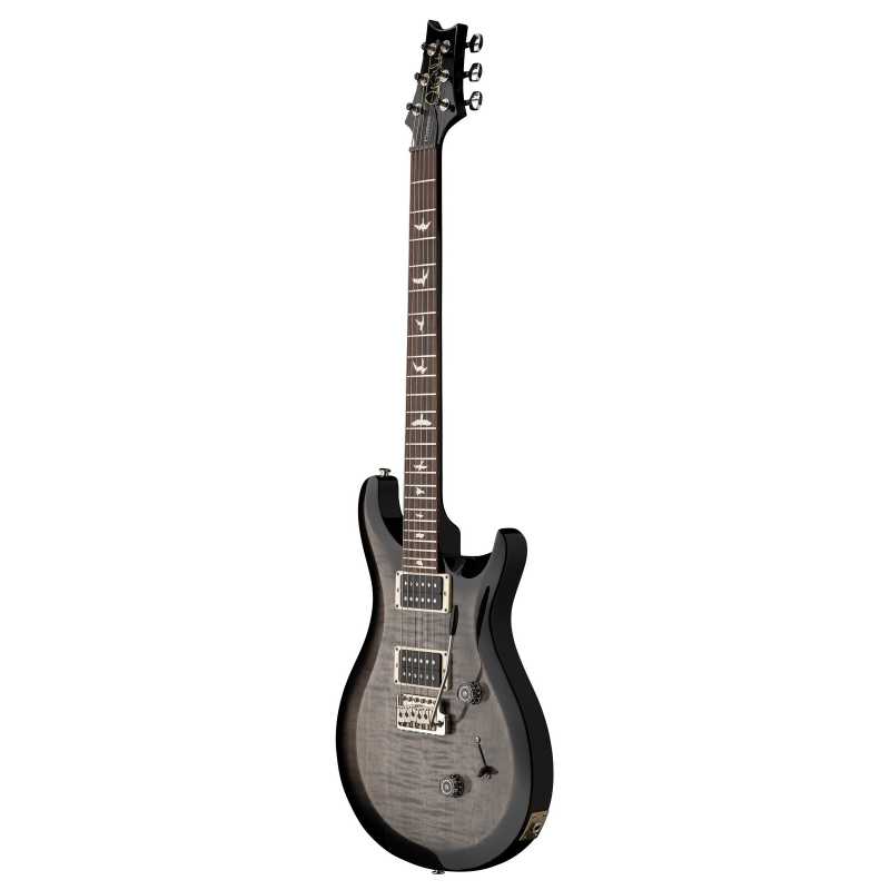 Prs S2 Custom 24 Usa 2h 85/15 Ht Rw - Faded Gray Black Burst - Guitare Électrique Double Cut - Variation 2