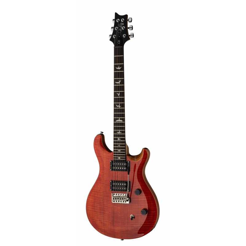 Prs Se Ce 24 Hh Trem Mn - Blood Orange - Guitare Électrique Double Cut - Variation 2