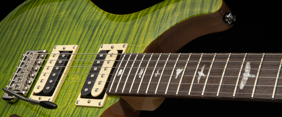 Prs Se Custom 24-08 2021 2h Trem Rw +housse - Eriza Verde - Guitare Électrique Double Cut - Variation 1