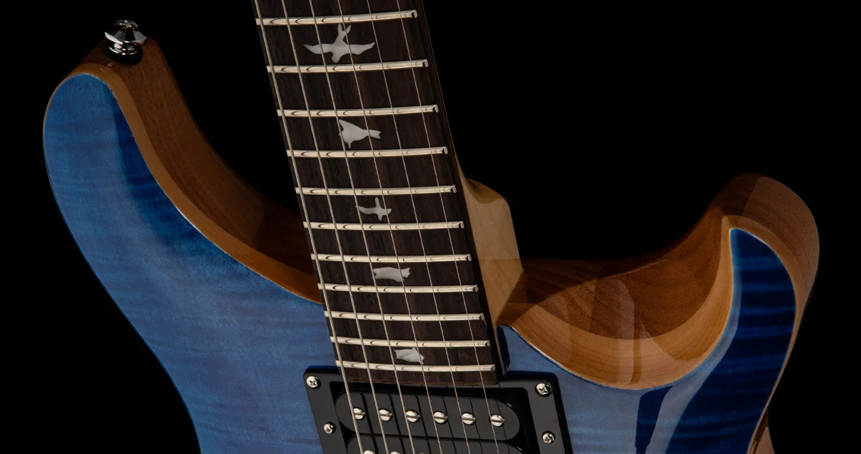 Prs Se Custom 24-08 2023 2h Trem Rw - Faded Blue - Guitare Électrique Double Cut - Variation 4