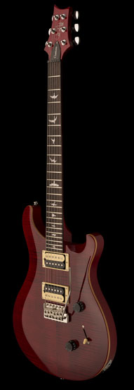 Prs Se Custom 24 2018 Hh Trem Rw - Scarlet Red - Guitare Électrique Double Cut - Variation 1