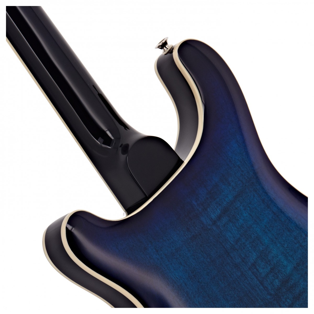 Prs Se Hollow Body Ii Hh Ht Eb - Faded Blue Burst - Guitare Électrique 1/2 Caisse - Variation 5