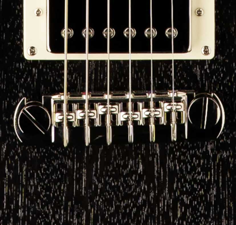 Prs Se Hollowbody Standard Piezo 2h Ht Eb - Dog Hair Smokeburst - Guitare Électrique 1/2 Caisse - Variation 4