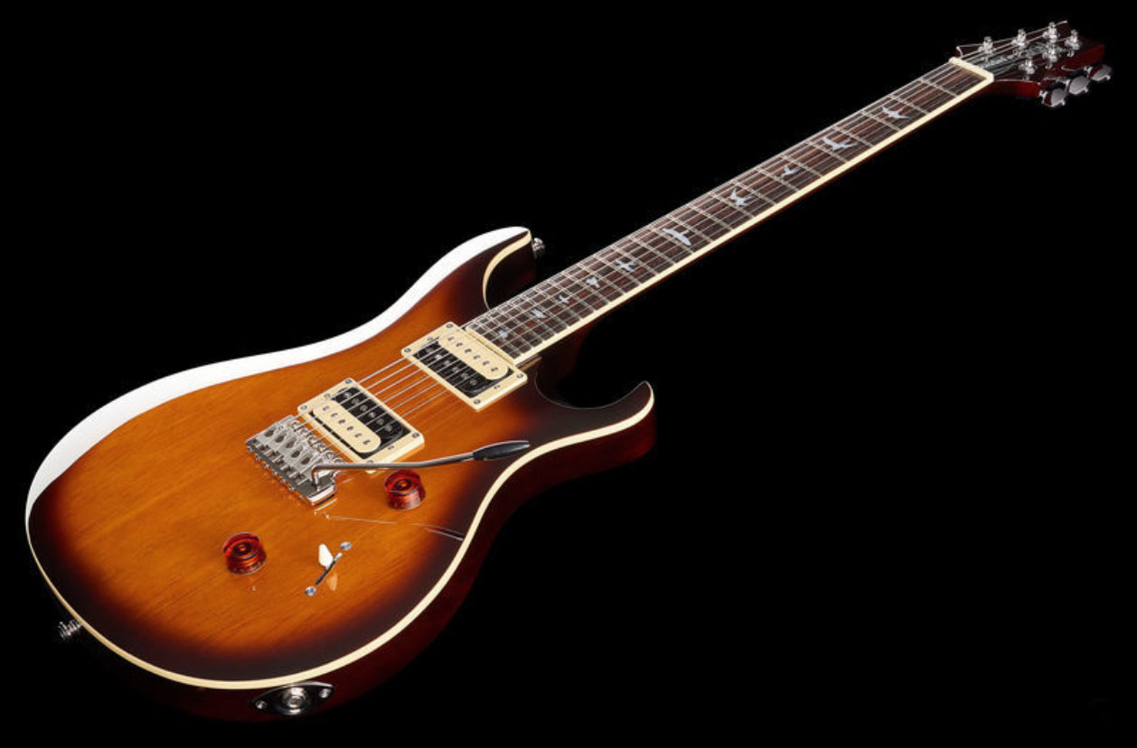 Prs Se Standard 24 2021 Hh Trem Rw +housse - Tobacco Sunburst - Guitare Électrique Double Cut - Variation 1