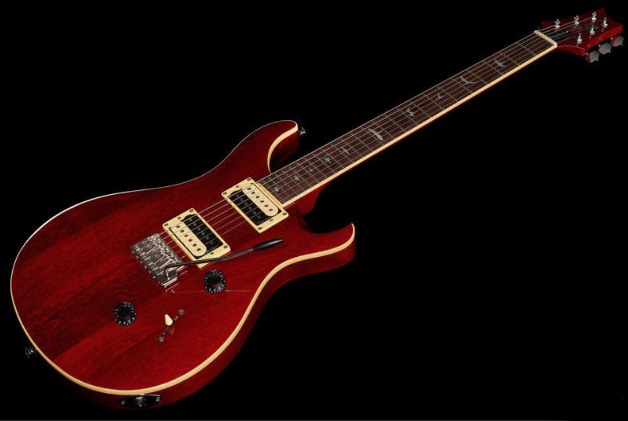 Prs Se Standard 24 2021 Hh Trem Rw +housse - Vintage Cherry - Guitare Électrique Double Cut - Variation 1