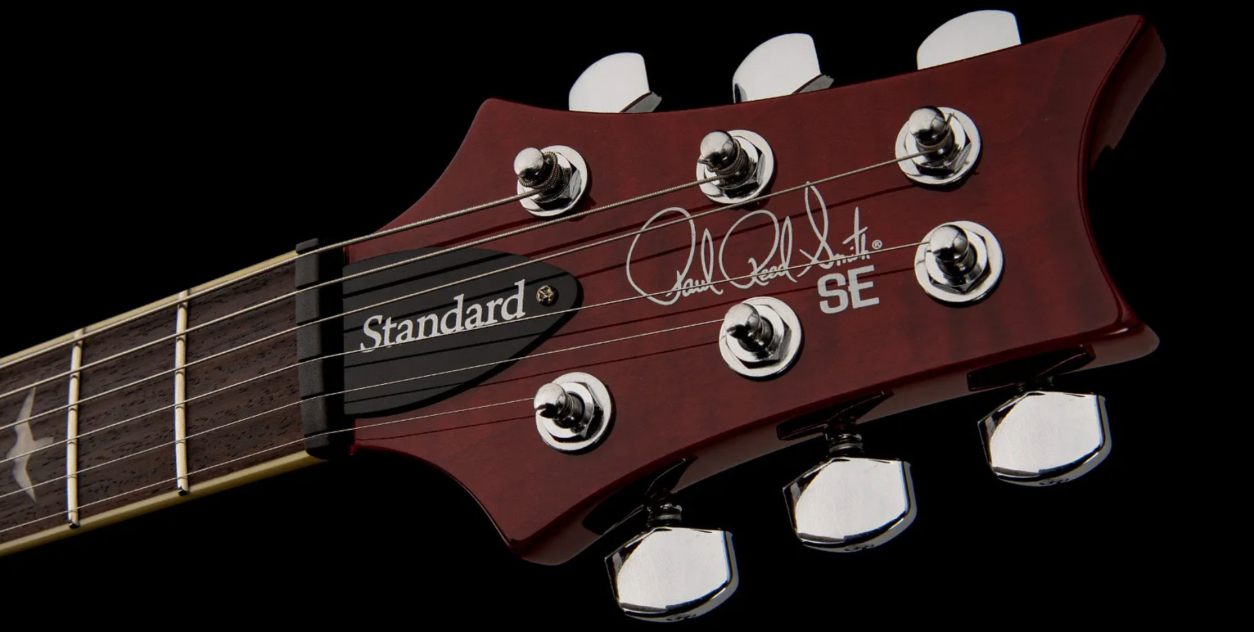 Prs Se Standard 24 2h Trem Rw - Vintage Cherry - Guitare Électrique Double Cut - Variation 5