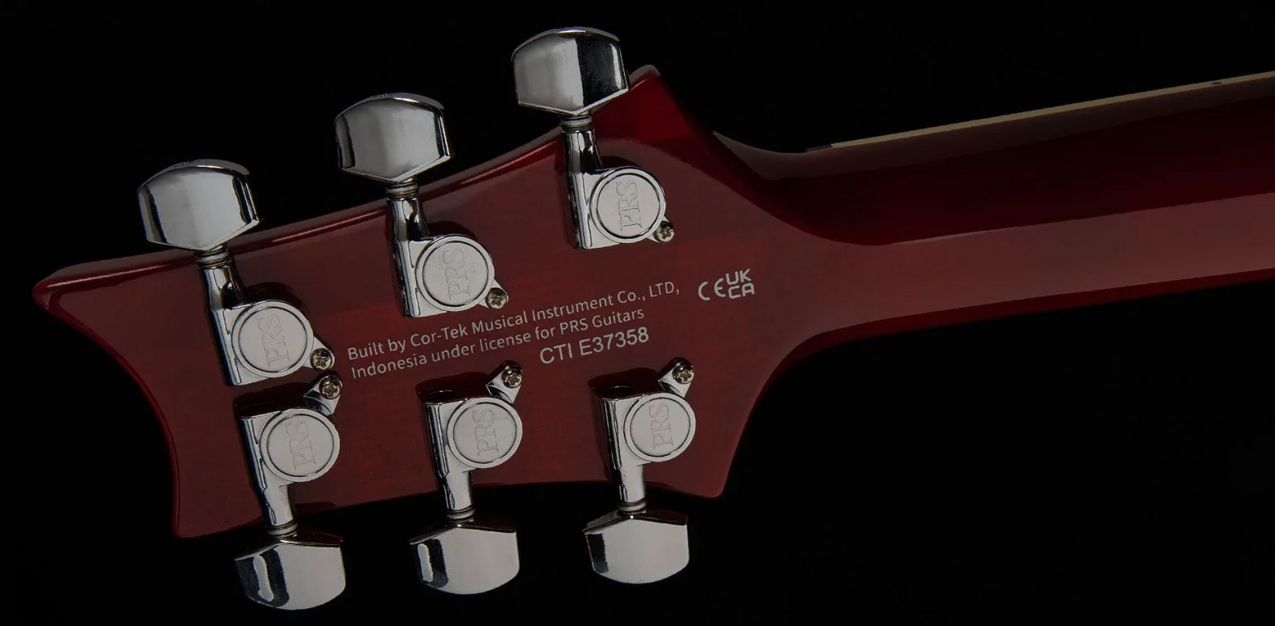 Prs Se Standard 24 2h Trem Rw - Vintage Cherry - Guitare Électrique Double Cut - Variation 6