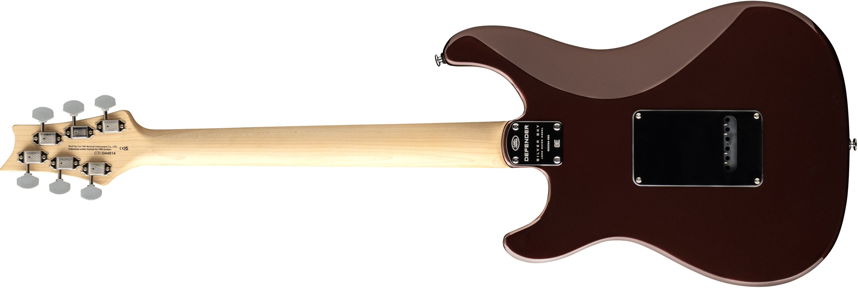Prs Silver Sky Defender Se Ltd Signature 3s Trem Rw - Sedona Red - Guitare Électrique Forme Str - Variation 1